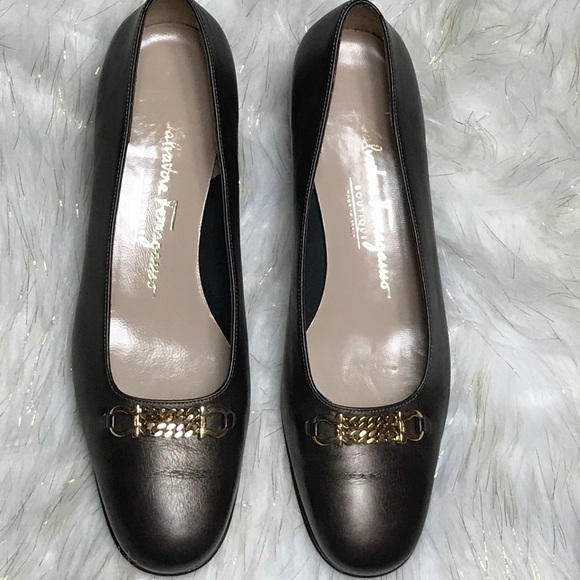 Ferragamo Patent Leather Pump